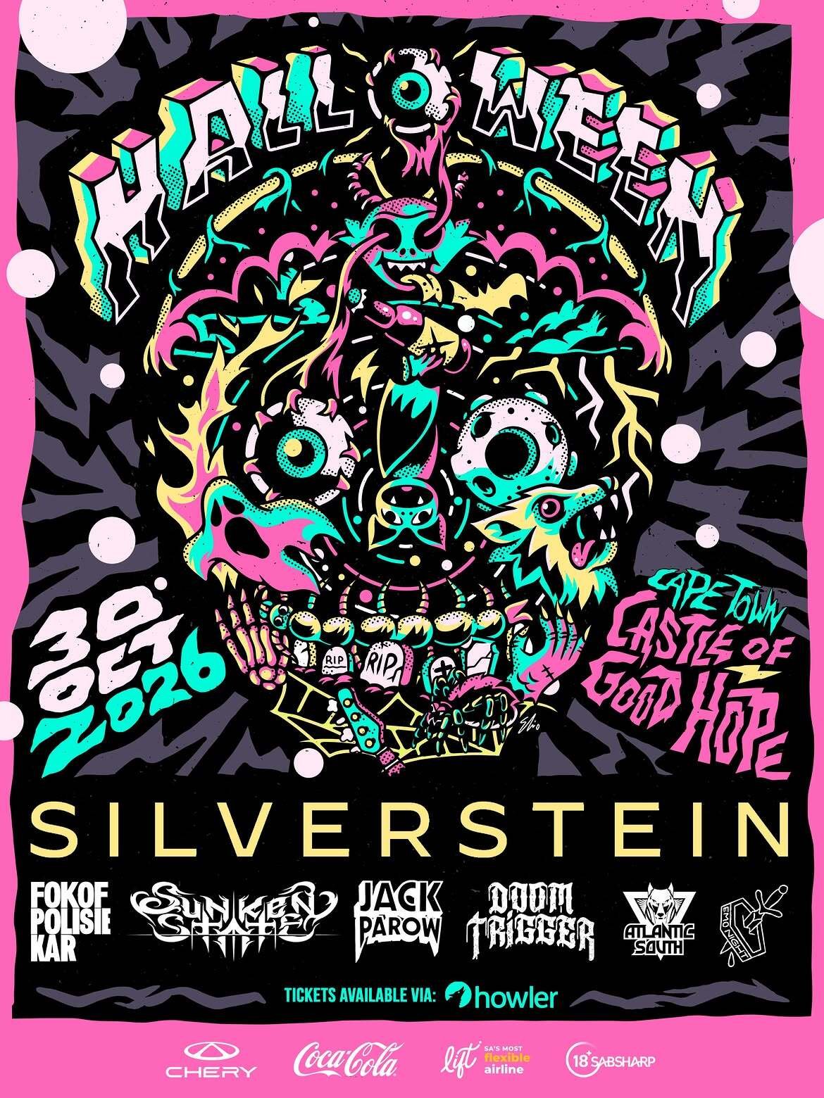 Halloween double header with @ramfest and @silverstein 😱🎃Beyond grateful, stoked and excited f