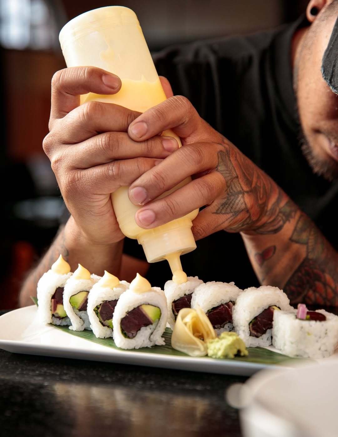contemporary Japanese sushi at Sushiya